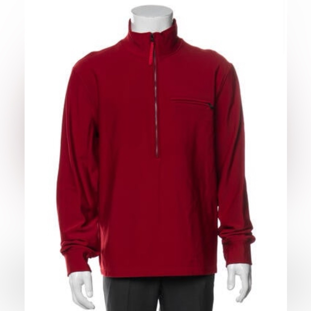 Prada Men’s XXL red vintage pullover